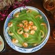 Tôm nấu bầu băm