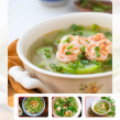Tôm nấu bầu băm