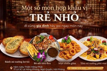 Các Món Ăn Dành Cho Trẻ Em Tại Nhà Hàng Hầm Rượu – Thiên Hồng Phát