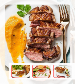Gan ngỗng áp chảo 