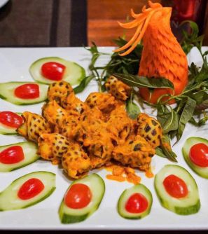 Ốc hương sốt trứng mặn