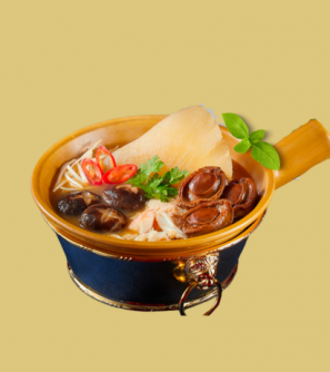 Bào ngư hầm nấm đông cô