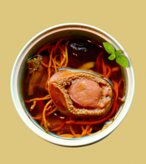 Bào ngư nấu thảo dược nấm đông trùng