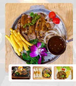 Bò sốt tiêu đen 