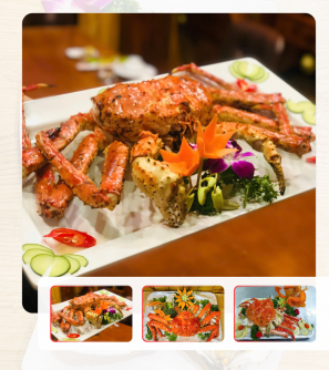 Cua hoàng đế hấp 