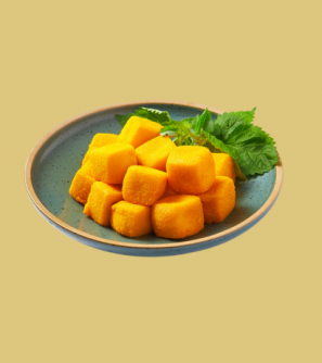 Đậu nhật chiên trứng mặn