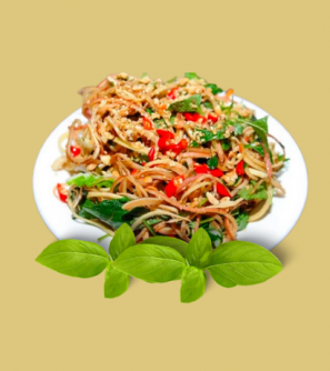 Nộm hoa chuối tép