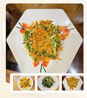 Nộm rau muống tép