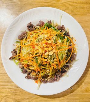 Nộm su su thịt bò 