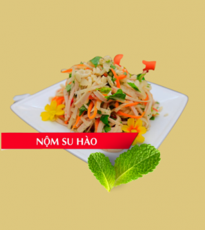 Nộm su hào tép