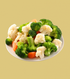 Rau củ quả luộc thập cẩm