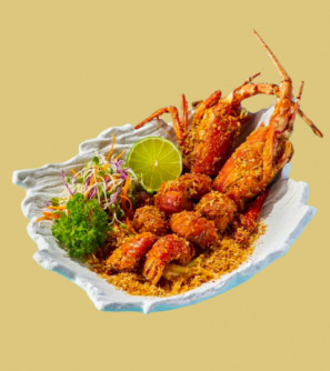 Tôm nướng muối ớt