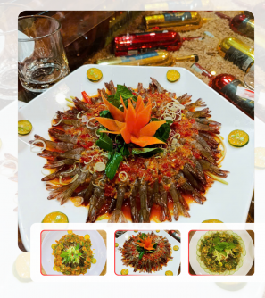 Tôm rảo sốt thái 