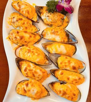 Vẹm Newzeland nướng phô mai 