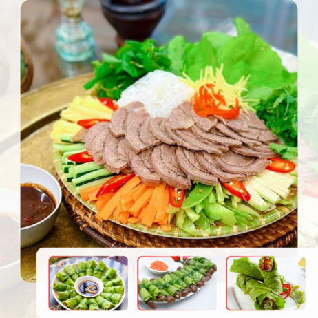 Bò ta cuộn lá cải