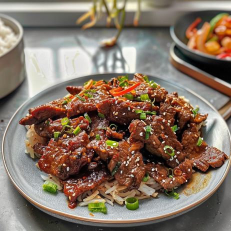 Bò ta sốt tiêu vỉ sắt