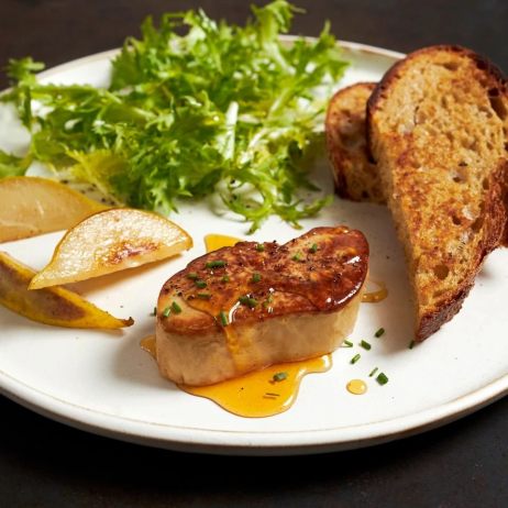 Gan ngỗng áp chảo 