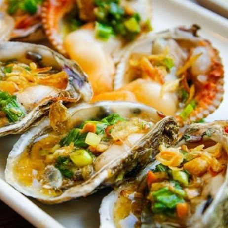 Hàu nướng phomai