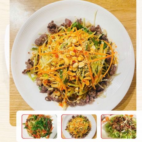 Nộm su su thịt bò 