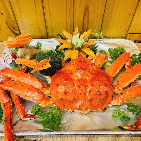 Cua hoàng đế hấp 