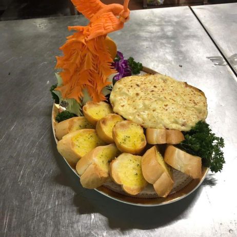 Cua King Crab bỏ lò phô mai 