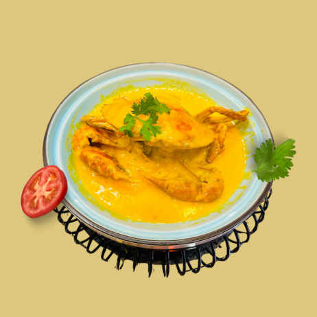 Cua sốt trứng mặn