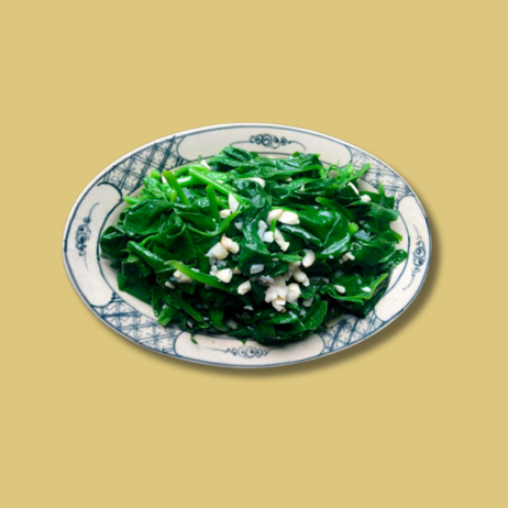 Rau mồng tơi xào tỏi, luộc