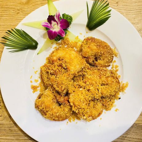 Tôm hùm tre cháy tỏi 