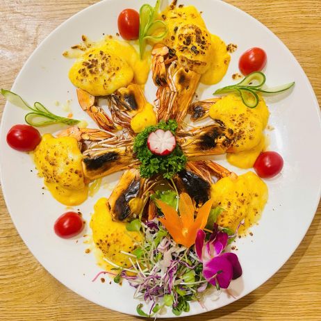 Tôm sú nướng phô mai bỏ lò 