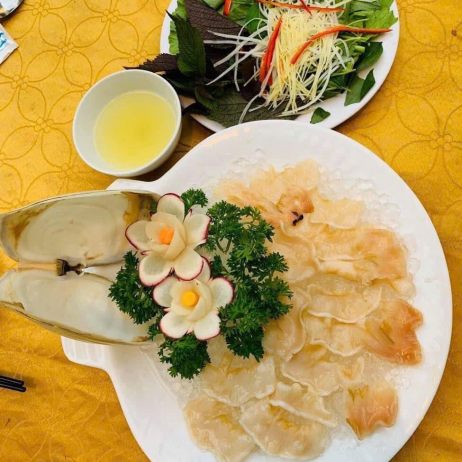 Tu hài Canada Sashimi